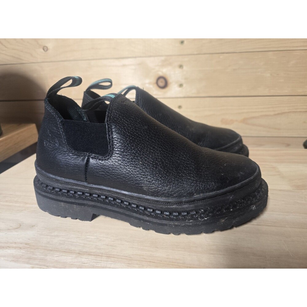 Georgia Boot Georgia Giant Romeo Mens 7.5 Black Leather Work Boots
